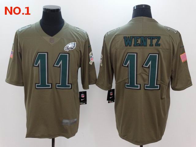 Men's Philadelphia Eagles #11 Carson Wentz Jerseys-14